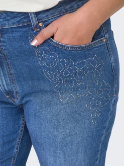CARJUICY Høy midje Flared Fit Jeans
