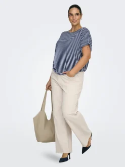 CARJUICY Høy midje Wide Leg Fit Jeans
