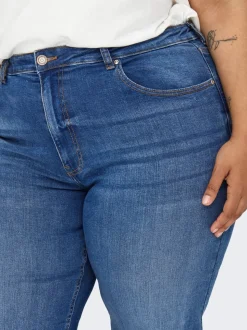 CARJUICY Høy midje Wide Leg Fit Jeans