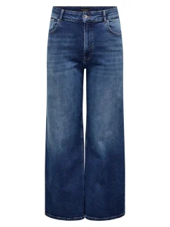 CARJUICY Høy midje Wide Leg Fit Jeans