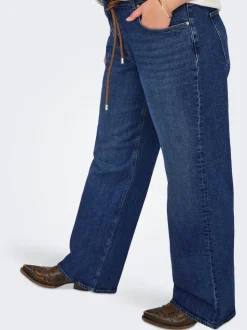 CARJUICY Høy midje Wide Leg Fit Jeans