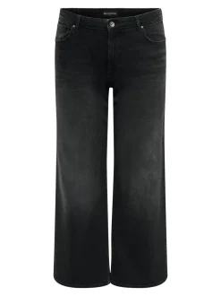 CARJULLES Middels høy midje Wide Leg Fit Jeans
