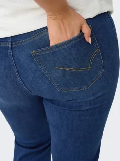 CARKENYA Middels høy midje Flared Fit Ankellengde Jeans