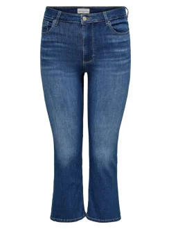 CARKENYA Middels høy midje Flared Fit Ankellengde Jeans