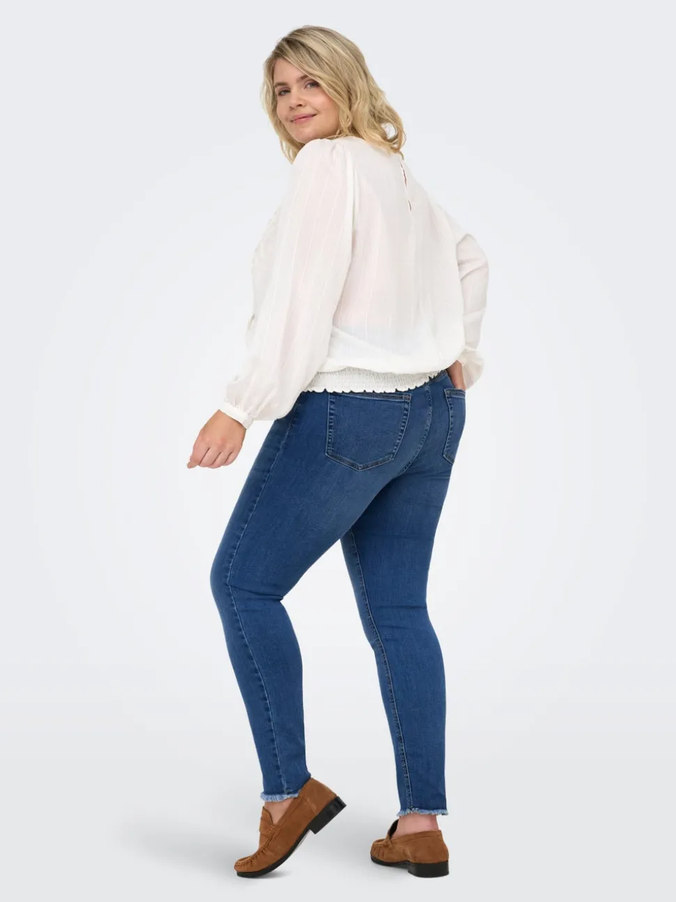 CARLACE Middels høy midje Skinny Fit Ankellengde Jeans