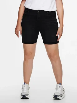 CARLAOLA Høy midje Skinny Fit Denimshorts