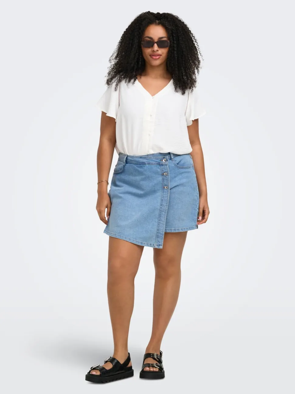 CARLESLY Shorts skjørt Miniskjørt