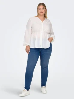 CARLUNA Høy midje Skinny Fit Jeans