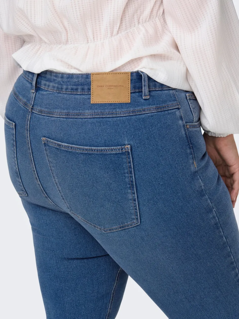 CARLUNA Høy midje Skinny Fit Jeans