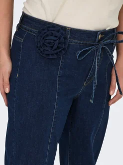 CARMADISON Høy midje Wide Leg Fit Jeans