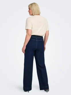 CARMADISON Høy midje Wide Leg Fit Jeans