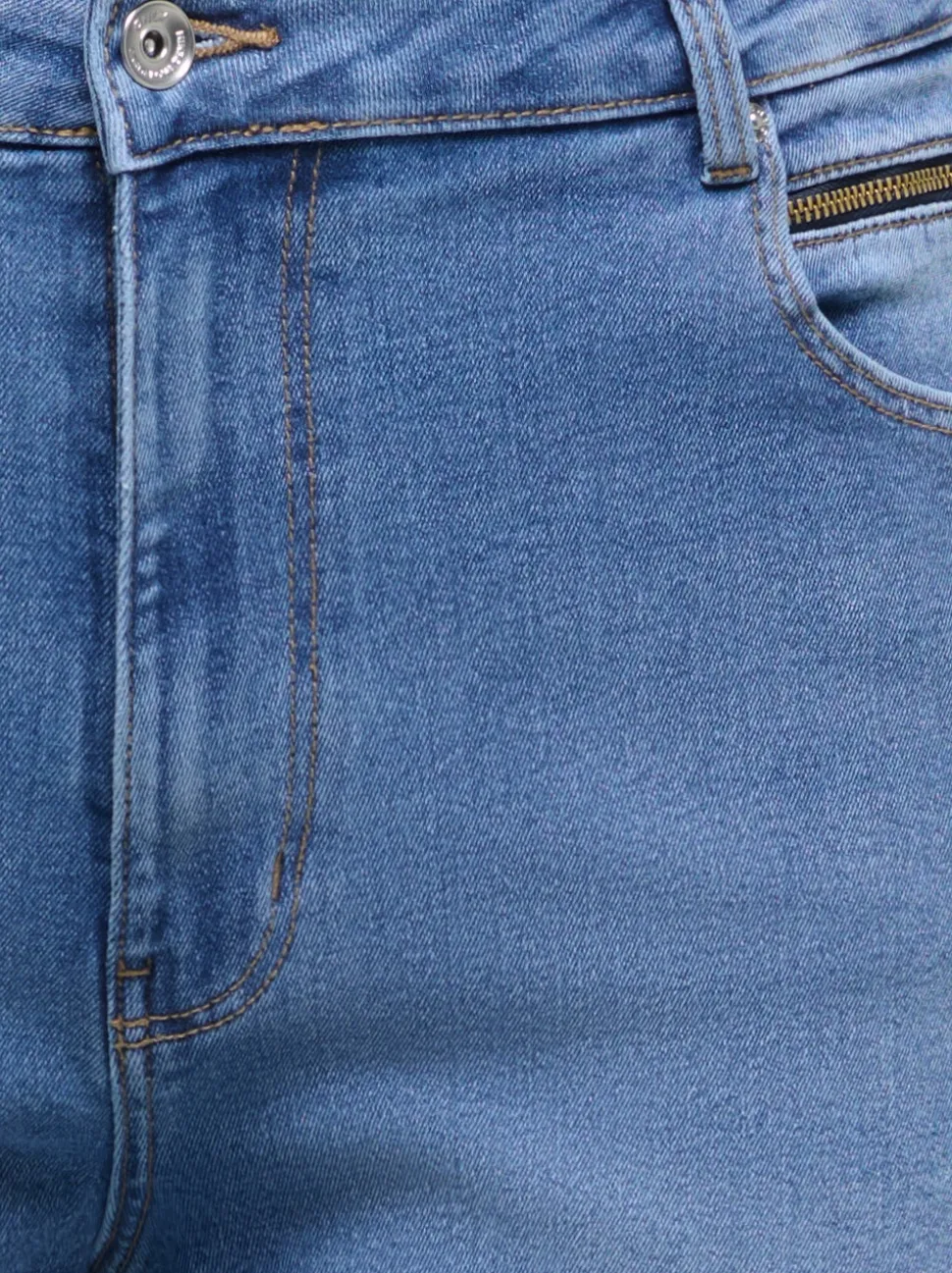 CARMADISON Høy midje Wide Leg Fit Jeans