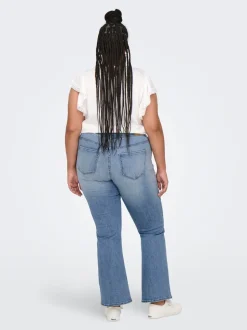 CARMAYA Høy midje Flared Fit Jeans