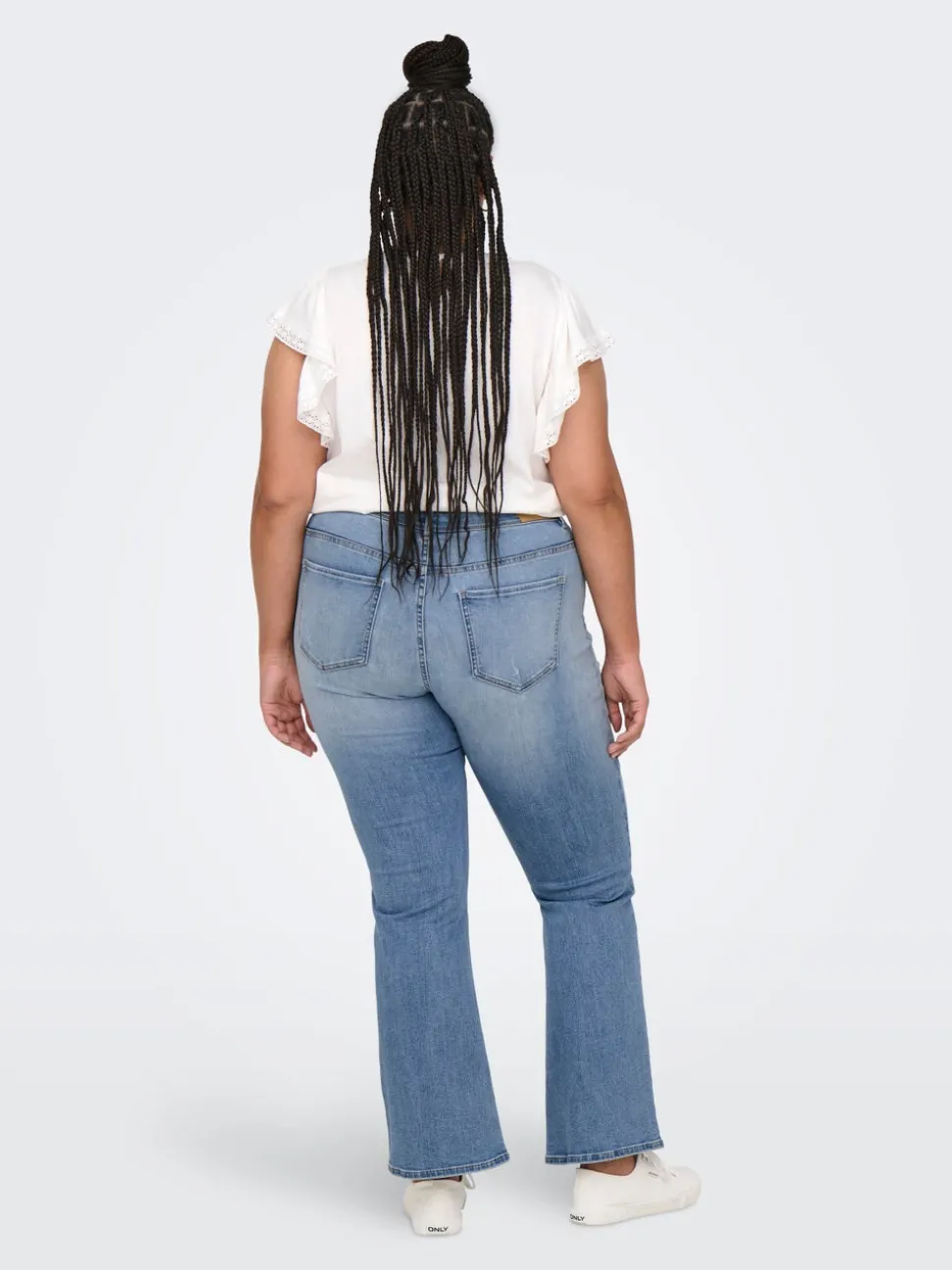 CARMAYA Høy midje Flared Fit Jeans