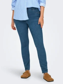 CARMILA-IRIS Høy midje Skinny Fit Ankellengde Jeans