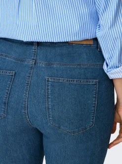 CARMILA-IRIS Høy midje Skinny Fit Ankellengde Jeans