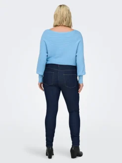 CARMILA-IRIS Høy midje Skinny Fit Ankellengde Jeans