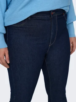 CARMILA-IRIS Høy midje Skinny Fit Ankellengde Jeans