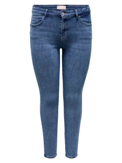CARPOWER Middels høy midje Skinny Fit Jeans