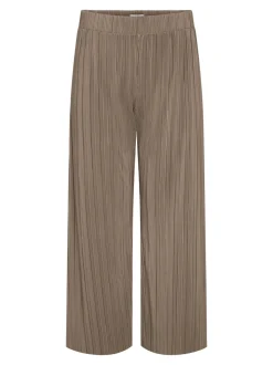 CARRAVENNA Regular Fit Plisserte bukser
