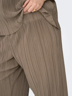 CARRAVENNA Regular Fit Plisserte bukser