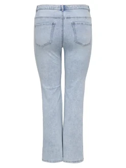 CARROSE Høy midje Retro Flared Fit Jeans