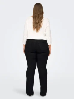 CARSALLY Høy midje Flared Fit Jeans