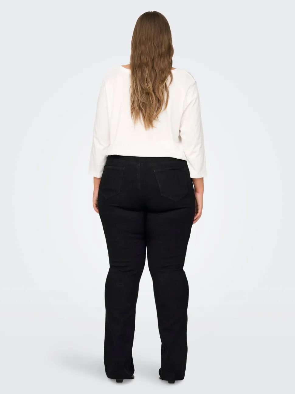 CARSALLY Høy midje Flared Fit Jeans