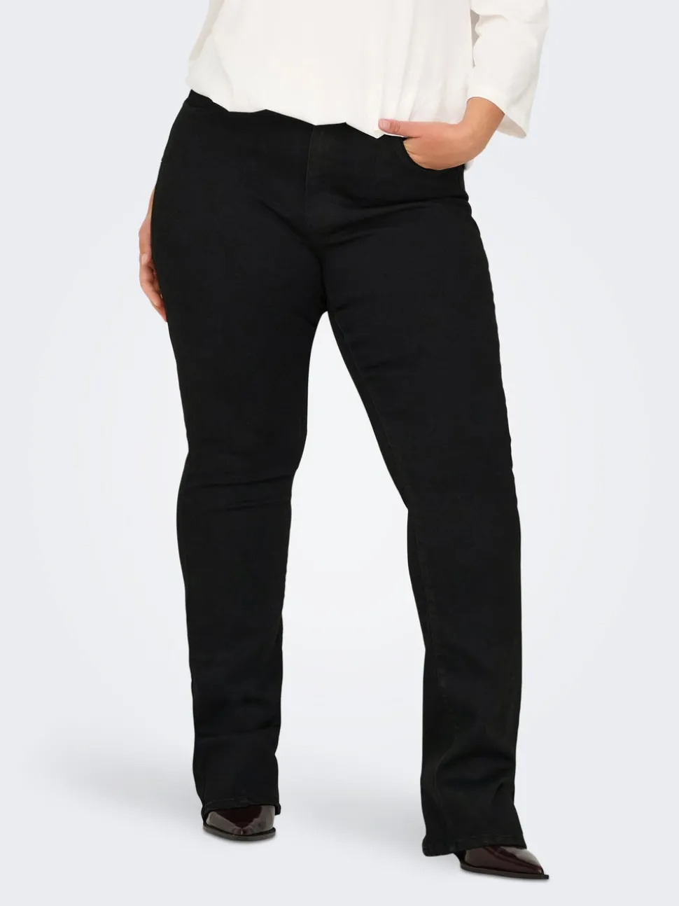 CARSALLY Høy midje Flared Fit Jeans