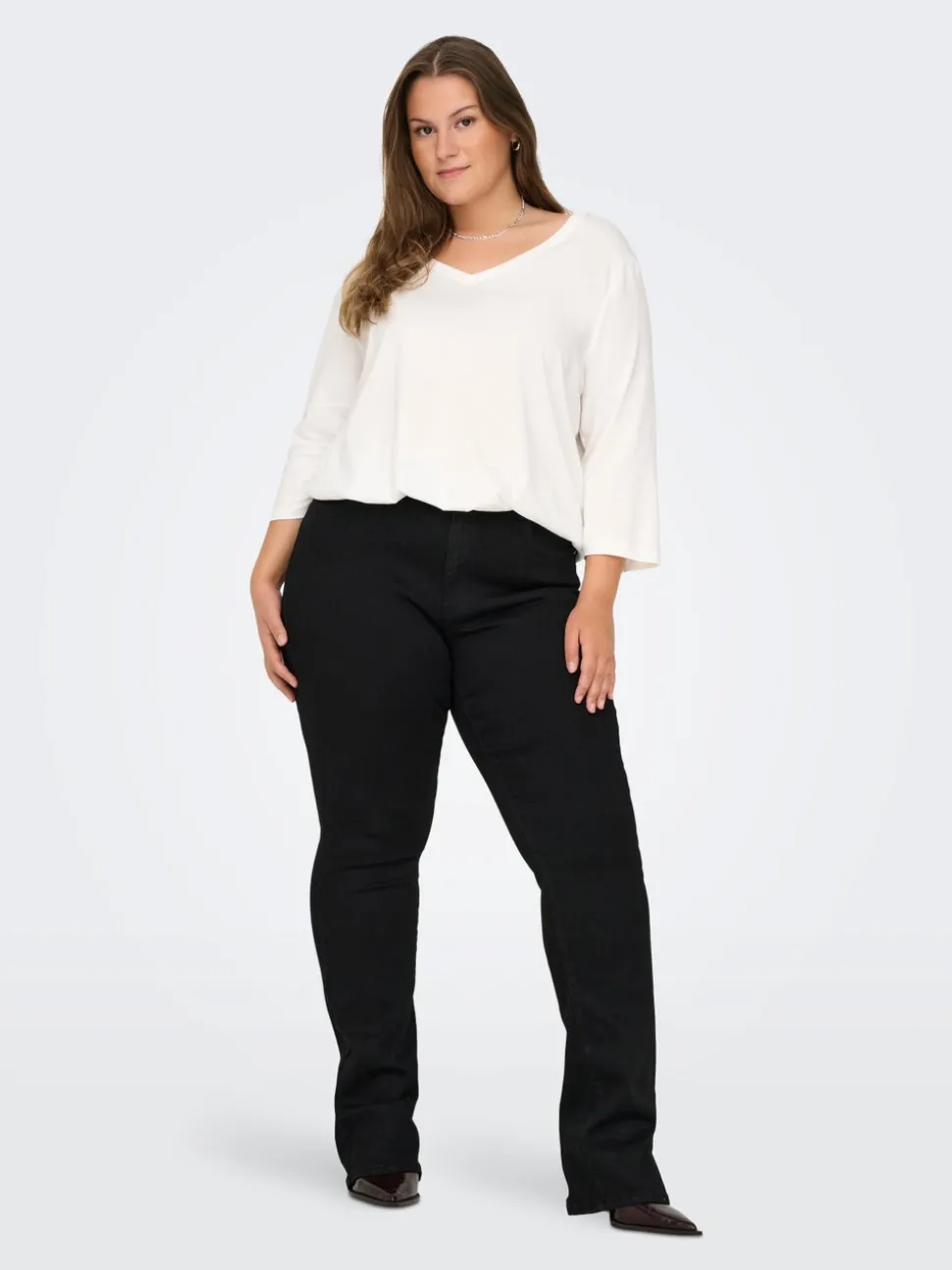 CARSALLY Høy midje Flared Fit Jeans