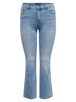 CARSALLY Høy midje Flared Fit Jeans