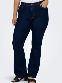 CARSALLY Høy midje Flared Fit Jeans