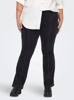 CARSALLY Middels høy midje Flared Fit Jeans