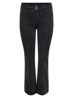 CARSALLY Middels høy midje Flared Fit Jeans
