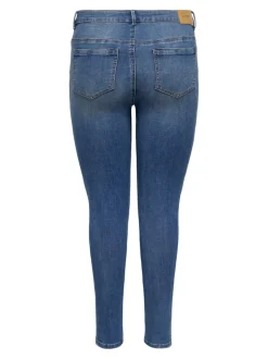 CARSALLY Middels høy midje Skinny Fit Jeans