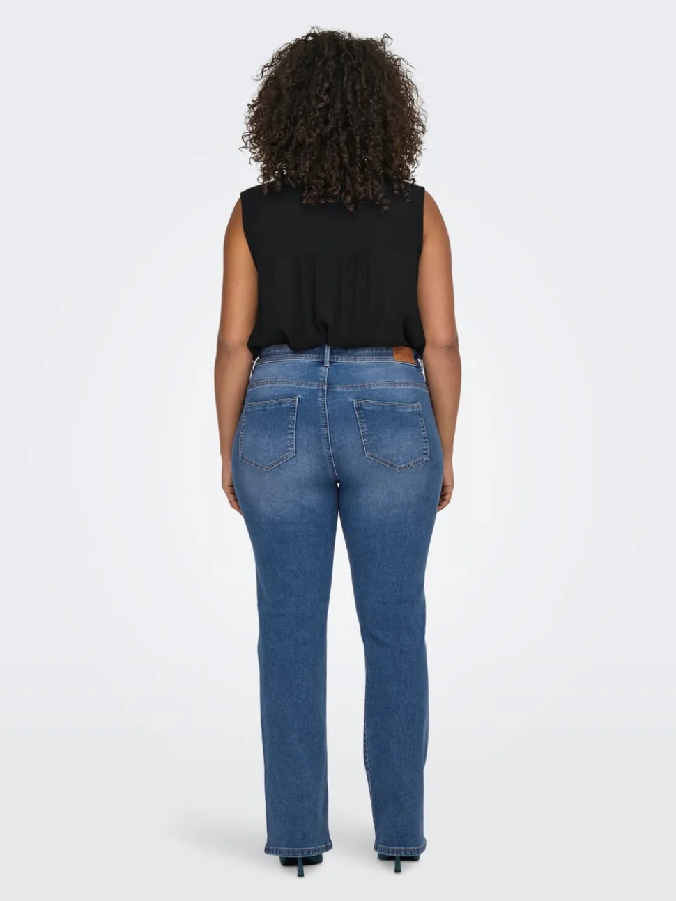 CARSALLY Middels høy midje Flared Fit Jeans