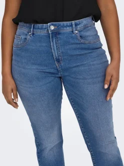 CARSALLY Middels høy midje Flared Fit Jeans
