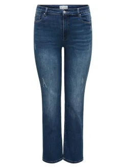 CARSALLY Middels høy midje Slim Fit Jeans