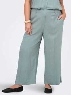 CARSIESTA Cropped Fit Lin Culotte bukser