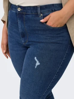 CARSNOW Høy midje Skinny Fit Jeans
