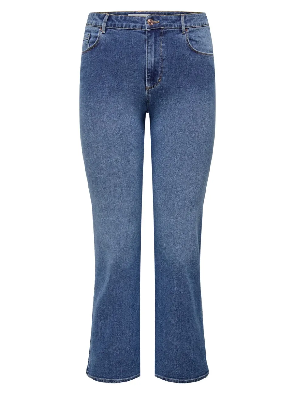 CARSNOW Høy midje Straight Fit Jeans