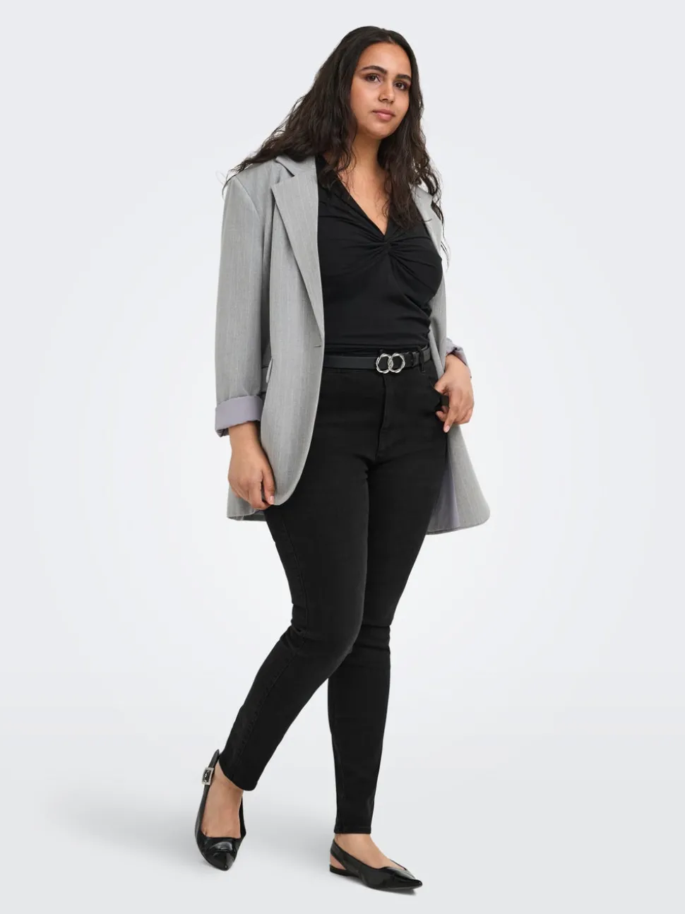 CARSNOW Superhøy midje Skinny Fit Jeans