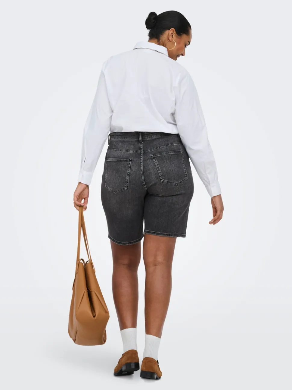 CARSONNY Høy midje Regular Fit Denimshorts