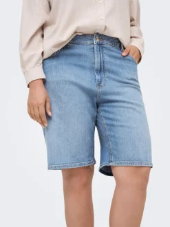 CARSONNY Høy midje Regular Fit Denimshorts