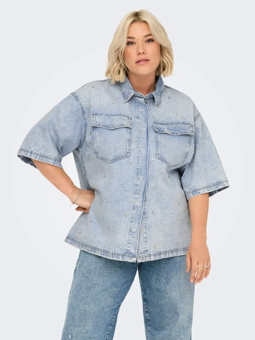 CARSOPHIE Denimskjorte