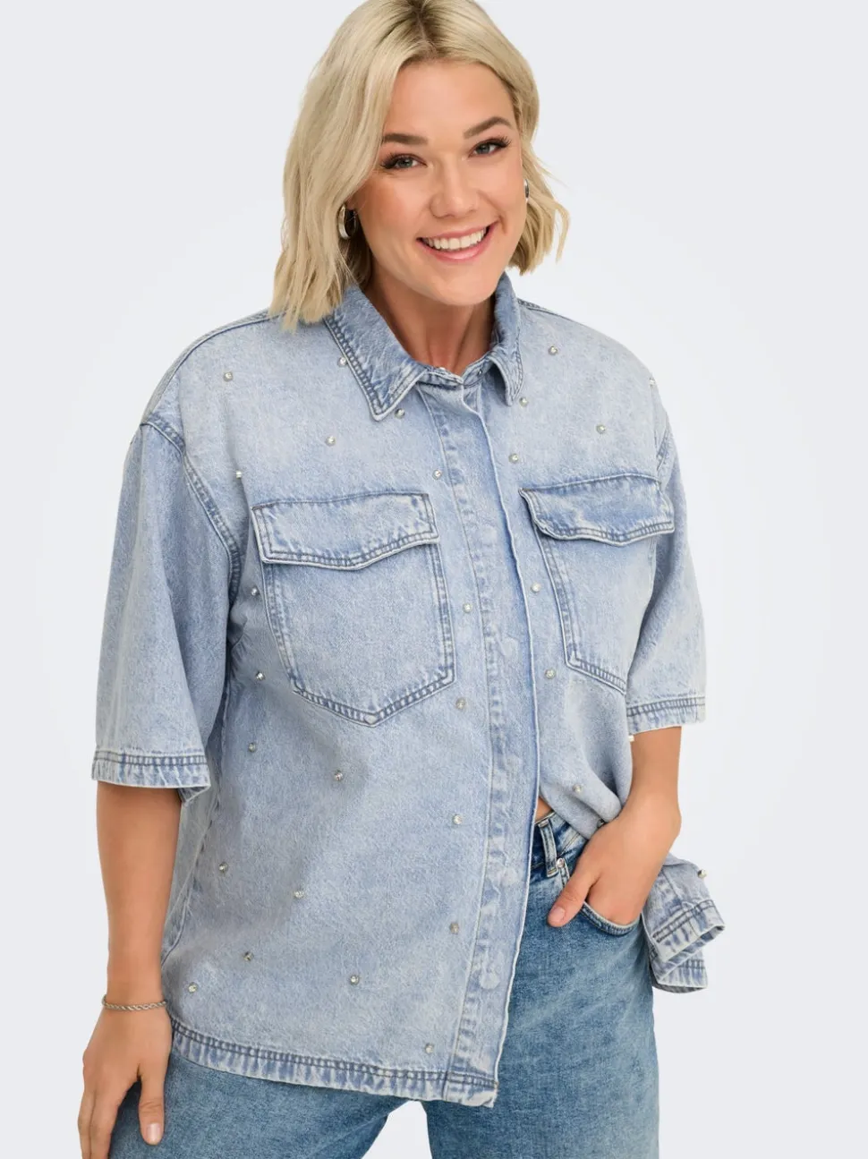 CARSOPHIE Denimskjorte