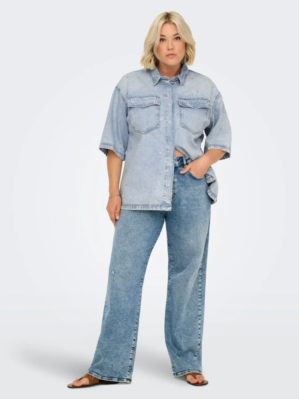CARSOPHIE Denimskjorte