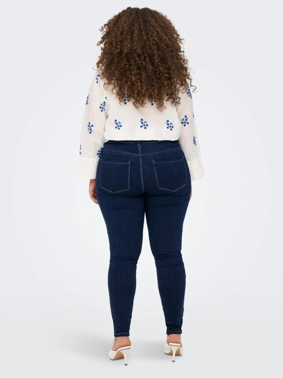 CARSTORM Høy midje Skinny Fit Jeans