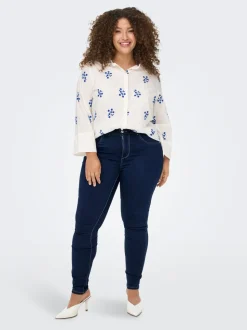 CARSTORM Høy midje Skinny Fit Jeans
