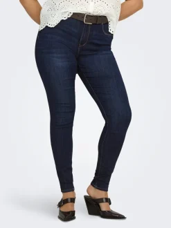 CARSTORM Høy midje Skinny Fit Jeans